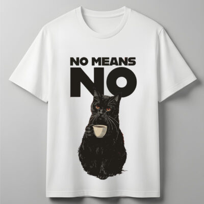 Тениска No means no